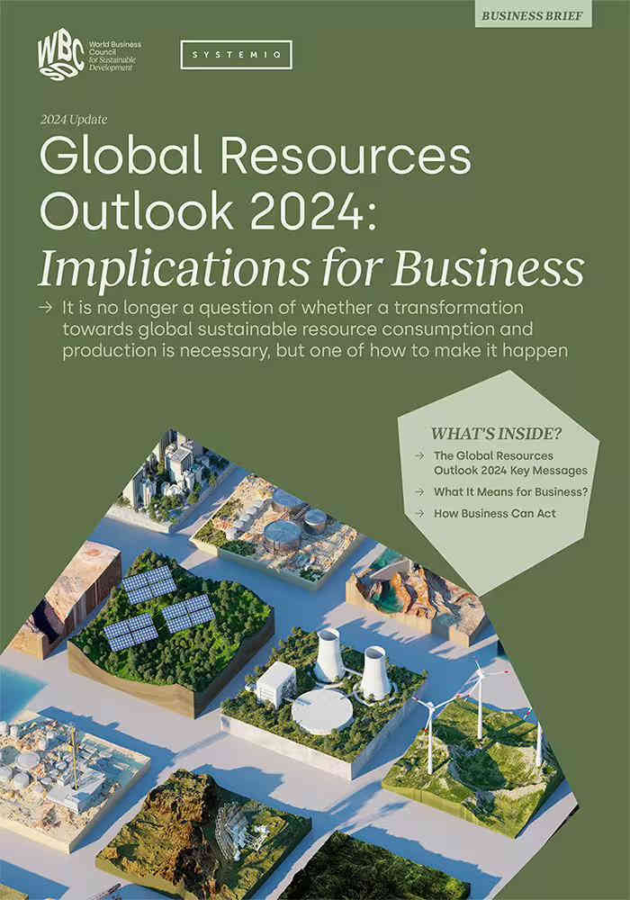 Global Resources Outlook 2024: perché il vero problema ambientale del nostro tempo è il consumo delle risorse