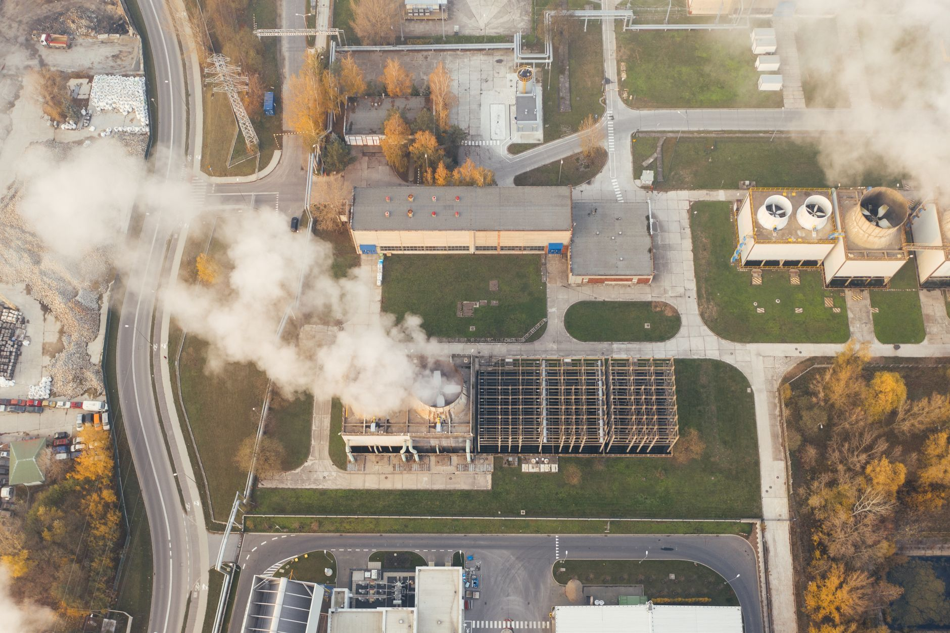 CO2 refrigeration industrial system