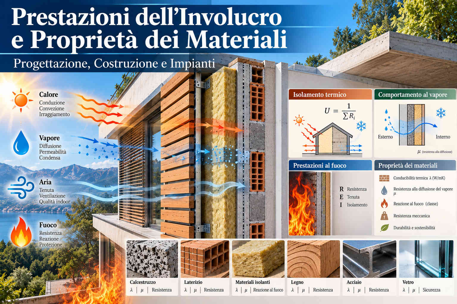 Prestazioni dell’Involucro e Proprietà dei Materiali