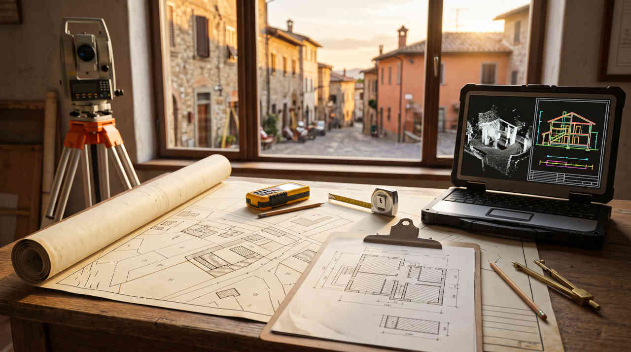 1.2 K3 — Edificabilità: Catasto e Rilievo