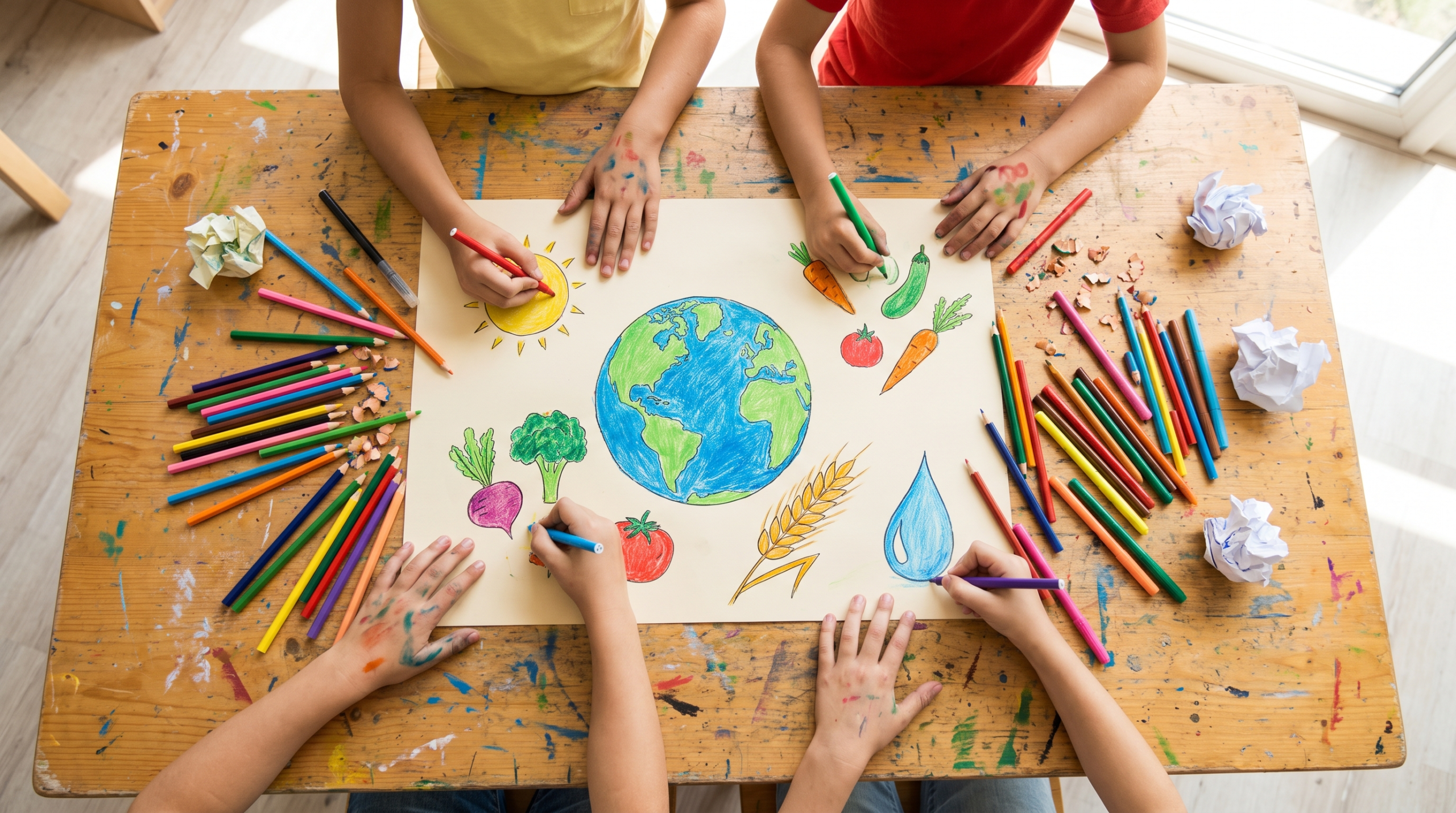 Giornata Mondiale dell'Alimentazione a scuola: il libro di attività FAO e il concorso poster 2026
